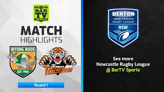 Wyong Roos v The Entrance Tigers Round 1 Highlights  Newcastle Rugby League 2022 [upl. by Benedetta]