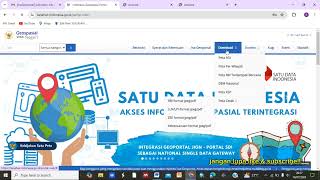 Tutor Cara Membuat Akun INA Geoportal Web Penyedia Data Spasial [upl. by Suidaht]