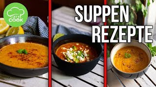 3 leichte Suppen Rezepte zum Aufwärmen  Essen unter 5€ [upl. by Cindelyn356]