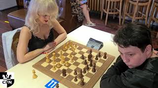 CFN Blitz L Ilyina 1874 vs K Belov 1544 [upl. by Narut]