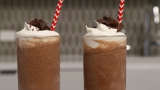 How to Make Boozy Frozen Hot Chocolate  Sunset [upl. by Eilesor32]