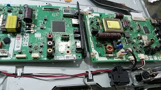 oplos mainboard tv Sharp ukuran sama beda tipe [upl. by Iago681]