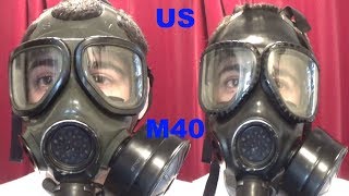 US M40 Protective Mask [upl. by Schmitz277]