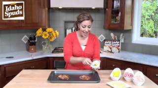 Idaho Spuds Recipe Potato Pancake Cuban Sandwich [upl. by Kaehpos827]