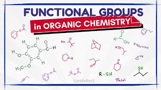 Functional Groups with Memorization Tips [upl. by Lydia]