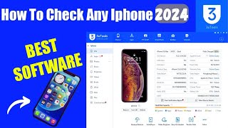 How to use 3utools to Check iPhone  3utools check iPhone  2024 [upl. by Orran135]