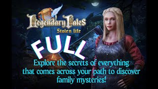 Legendary tales 1 Bonus chapter full walkthrough skip story and complete all collections [upl. by Beitnes274]