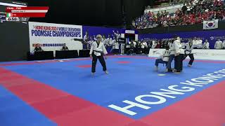 Freestyle Mixed Team O17 Final  Italy HongKong Poomsae World Championships [upl. by Amble]