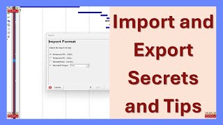 Import and Export Secrets and Tips [upl. by Venetia]