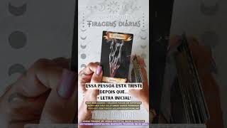 ESSA PESSOA FICOU TRISTE DEPOIS QUE  LETRA INICIAL 🌟 TAROT DE HOJE EM ALTA ascartasrevelam [upl. by Amitarp]