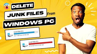 Remove Junk Files to Cleanup Your Windows 10 LaptopPC [upl. by Smail]