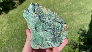 kyanite rulers in fuchsite [upl. by Ardnoik]