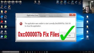 How to fix 0xc000007b Error 2022 [upl. by Aldric]