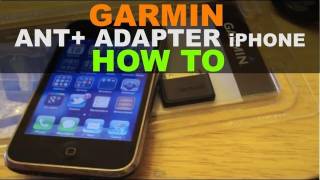 Garmin ANT Adapter for iPhone  Getting Started [upl. by Waechter527]