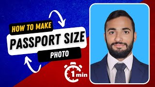 How to make passport size Photo in Mobile  Passport size image  cutoutpro [upl. by Blackmun932]