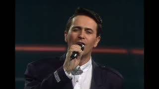 1990 Norway Ketil Stokkan  Brandenburger Tor 21st place at Eurovision Song Contest in Zagreb [upl. by Drofhsa]