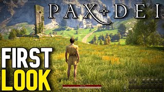 Pax Dei is Breathtaking  New Sandbox MMORPG [upl. by Ylahtan]