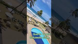 Quarto do Resort Catussaba Suíte Salvador Bahia viajes hoteisincriveis travel turismo hoteis [upl. by Cassidy]