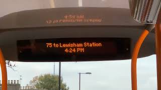 75 to Lewisham Station [upl. by Alo]