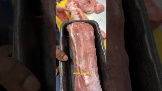 Butcher அண்ணா😍 in Belgium🇧🇪 Pork 😅🤩  pork butcher shorts meat cuttingskills [upl. by Ertnom]