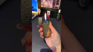 Allmetal compact ultrathin doublefire lighter a gift that boys like a mans sense of ritual [upl. by Salakcin]