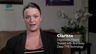 Female Depression Patient Treated by Brainsway Deep TMS Technology [upl. by Engeddi]