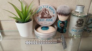 Abbate y la Mantia Don Jose shaving soap [upl. by Dorca294]