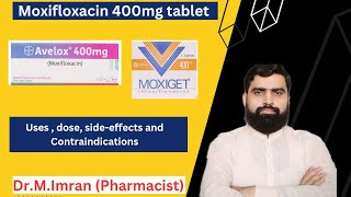 Moxifloxacin 400mg tablet uses in urduHindi  Moxiget 400mg  Avelox 400mg [upl. by Atiuqehc]