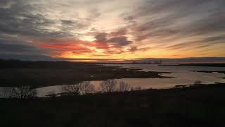 Levington Marshes winter solstice sunrise [upl. by Adaven]