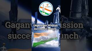 Gaganyaan Mission Successfully Launched ✅ isro gaganyaan [upl. by Niccolo]