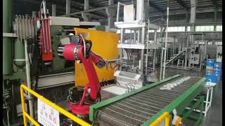 Automatic unloading，robotDie casting，Robot automatic cutting [upl. by Sydalg71]