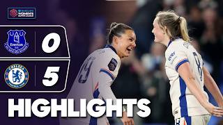 5️⃣ Consecutive Wins Chelsea Remain Unbeaten  Everton v Chelsea Highlights  Barclays WSL 202425 [upl. by Mathew]