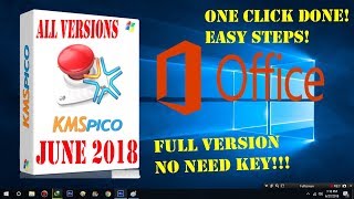 Activate Microsoft Office 365ALL VERSIONS in just one click KMSPICO portable  liscensing free [upl. by Eilahs185]