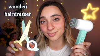 POV DOLCE PARRUCCHIERA TI TAGLIA I CAPELLI ❤️ ASMR hairdresser roleplay [upl. by Peers881]