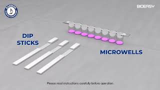 Rapid Test for Detection of Aflatoxin M1 in Milk [upl. by Anekam]