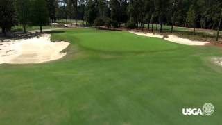 Pinehurst No 2 Flyover Series Hole 6 [upl. by Thomasin]