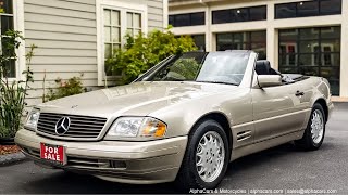 Part 1 1998 MercedesBenz SL500 Roadster R129 Overview [upl. by Rinna]