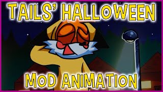 FNF  Tails Halloween  Cutscenes Overview [upl. by Jarietta927]