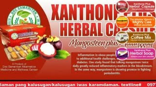 Mga Natulungan ng Xanthone Plus Herbal Capsule Live Testimonies 2020 [upl. by Napas]