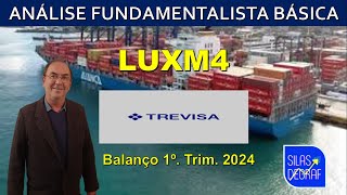 LUXM4  TREVISA INVESTIMENTOS SA ANÁLISE FUNDAMENTALISTA BÁSICA PROF SILAS DEGRAF [upl. by Nodarse257]