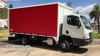 Carrocería Sider con Barandas Volcables IVECO Daily 70c17 Carrocerías Coral srl  CRL [upl. by Amandi]