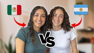 Differences between Argentinian Spanish and Mexican Spanish [upl. by Travus171]