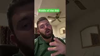 Riddle of the day youtubeshorts riddle [upl. by Nodnarg807]