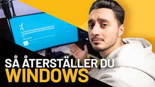 InstalleraÅterställa Windows ENKELT  Komplettse [upl. by Manton226]