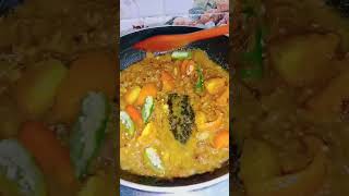 Rui macher jhalar recipe bengali recipe shortvideo viral youtubeshorts [upl. by Hastie658]