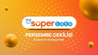 Süper Loto 31 Ekim 2024 Çekilişi No 131  Kazanan Kategoriler [upl. by Enywtna]