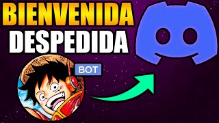 🚀BOT DE BIENVENIDA Y DESPEDIDA EN DISCORD 2024 fácil y rápido  Koya [upl. by Kenny270]