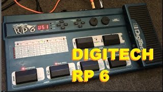 Digitech RP 6 brought back from the dead [upl. by Eihcra]