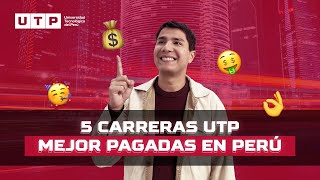 UTP Descubre las 5 carreras mejor pagadas en Perú [upl. by Mamoun]