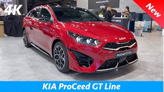 KIA ProCeed GT Line 2022  FIRST Look in 4K  Exterior  Interior Facelift [upl. by Hamal641]